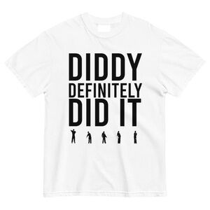 Diddy Meme Humor Viral Graphic Streetwear Unisex T-Shirt
